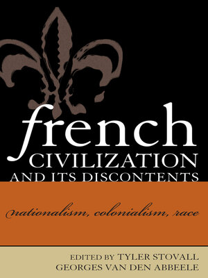 cover image of French Civilization and Its Discontents